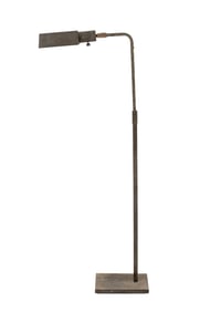 Rusted Finish Adjustable Floor Lamp