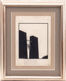 William Thomas Horton "Ballade Les Pendus" Ink