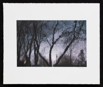 Anne Sager City Park Reflection Digital Iris Print