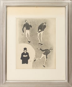 Henri-Gabriel Ibels "Ouvrard" Lithograph