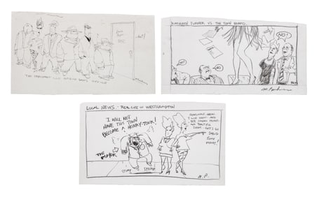 Michael Paraskevas Unsavory Politics Comics, 3