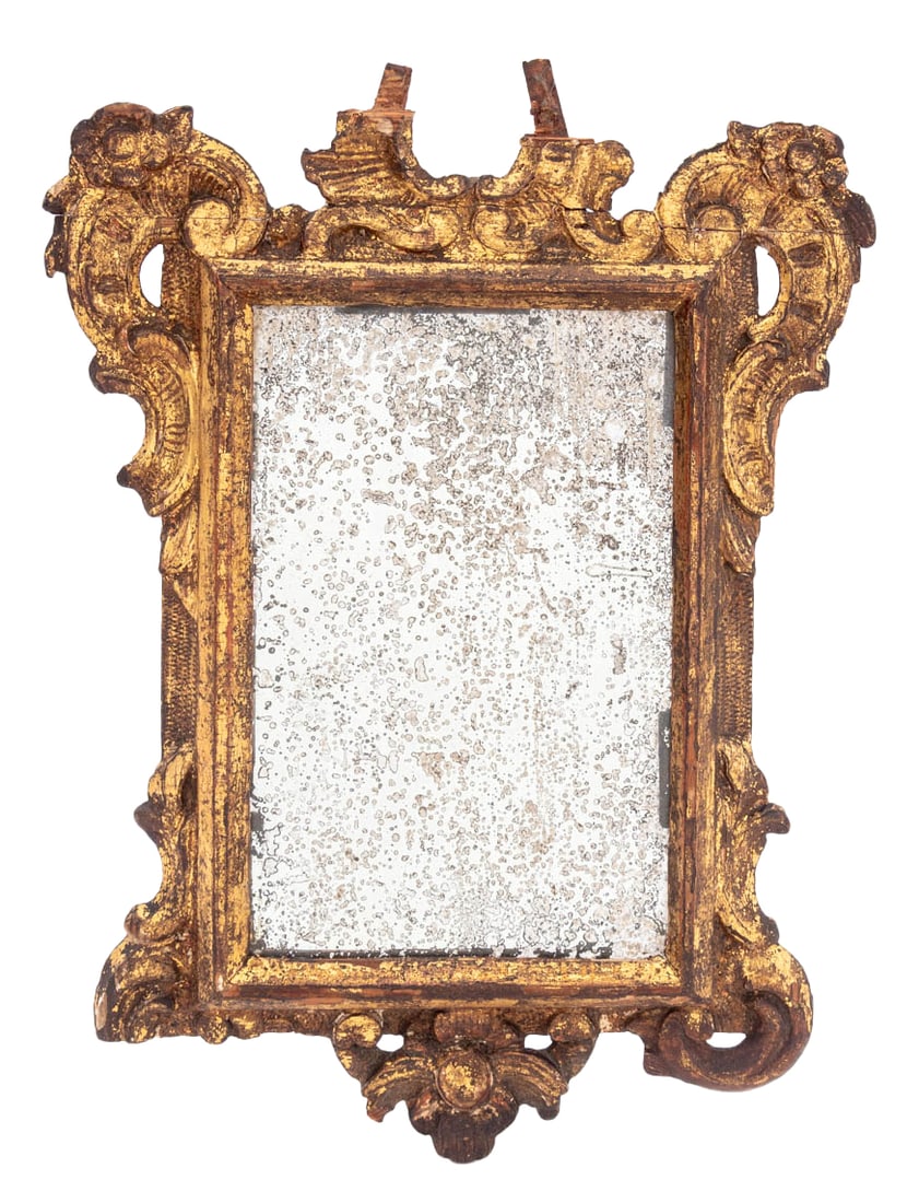 Louis XV Giltwood Framed Mirror (1 of 5)