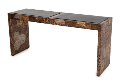 Paul Evans Patchwork Console Table