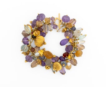 Sandra Muller 18K Bracelet, ex Elizabeth Taylor