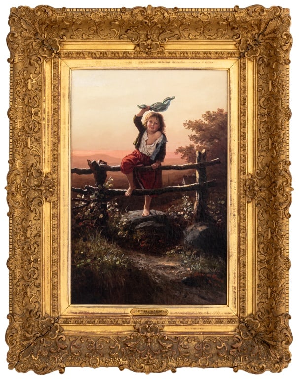 J.G. Meyer Von Bremen Watching for Papa Oil, 1880 (1 of 6)