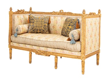 Martin-Nicolas Delaporte Louis XVI Canape d'Alcove