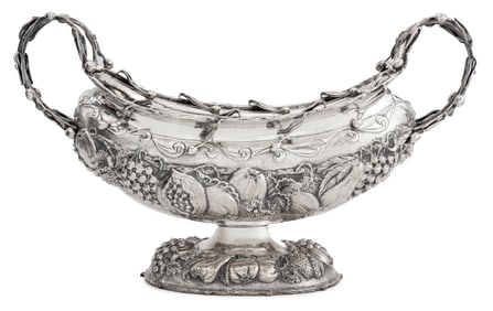 Italian Sterling Silver Footed Centerpiece Bowl