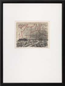 William Kentridge "Waldsee 1944" Charcoal, 2003