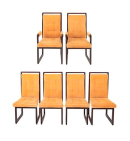 Vladimir Kagan "Nobadeer" Dining Chairs, 6