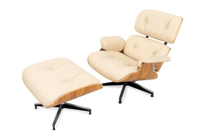 Charles & Ray Eames 670 Lounge Chair & 671 Ottoman