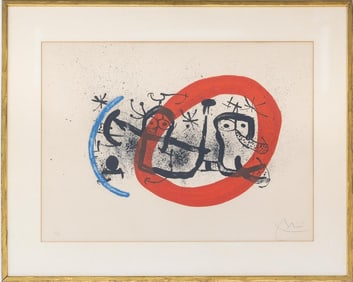 Joan Miro "Osaka" Lithograph, 1970