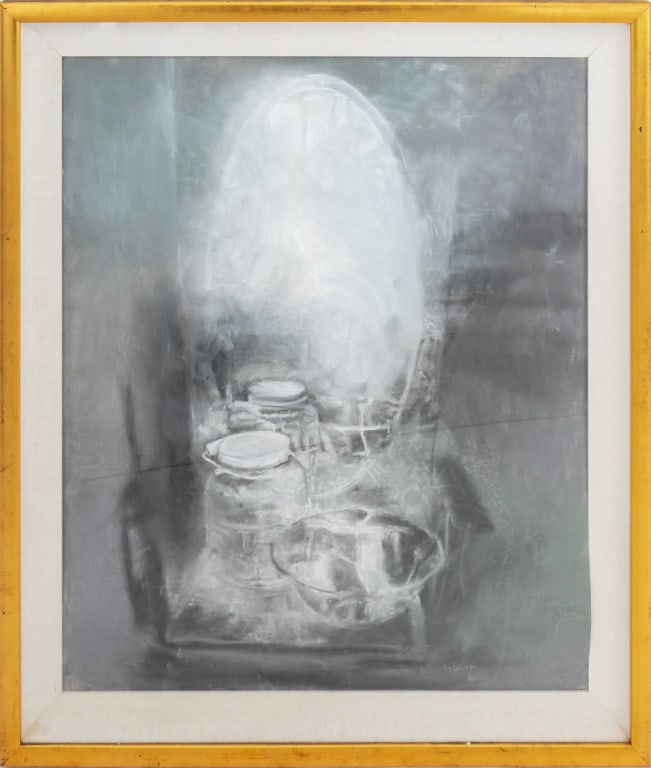 Brian Niebauer "Untitled" Oil on Paper (1 of 6)