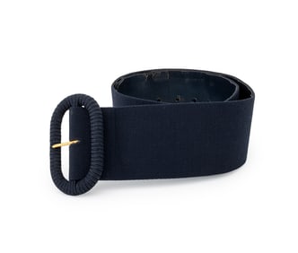 Chanel Navy Blue Belt