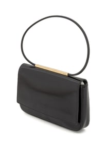 Gucci Black Patent Leather Handbag