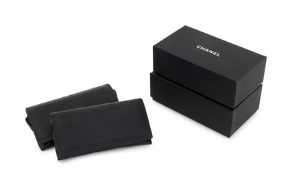 Chanel Quilted Leather Glasses Cases, 2