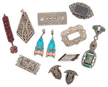 Art Deco Jewelry Articles, 10