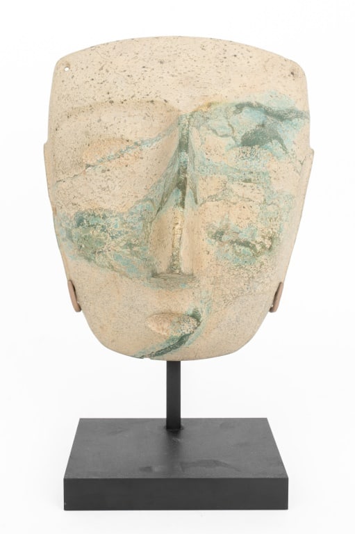 Chontal Style Carved Stone Mask (1 of 6)