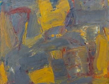 Andy Miller Abstract Composition Oil on Canvas