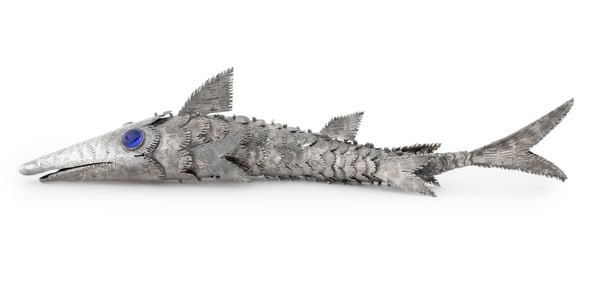 Sterling Silver Articulated Fish