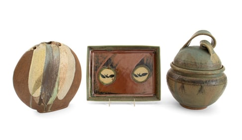 Modern Glazed Stoneware Articles, 3