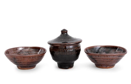 Warren MacKenzie Glazed Art Pottery Vessels