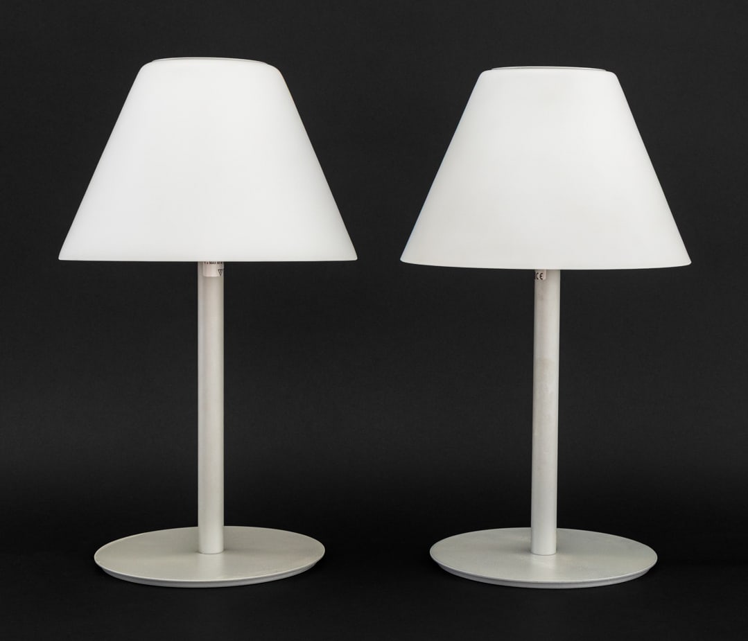 Itre Murano Glass Table Lamps, Pair (1 of 8)