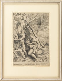 After Francesco Salviati "Adam & Eve with Abel"