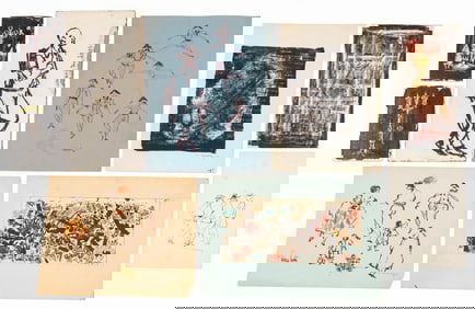 Signed Illustrations Mixed Media, 9