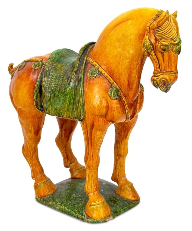 After the Antique Sancai Earthenware Tang Horse (1 of 5)