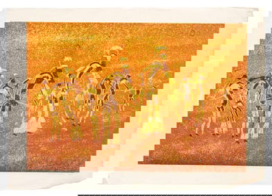 Douglas Mazonowicz Cave Art Color Lithograph