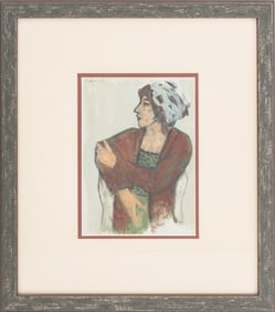 Jennifer McRae Portrait of a Woman Mixed Media