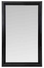 Large Ebonized Wood Ogee Mirror