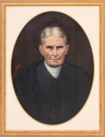 English School Portrait of a Nobleman Oil, 1917