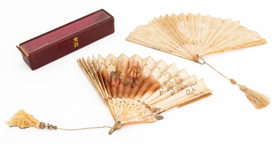 Georgian Mother-of-Pearl Fans, 2