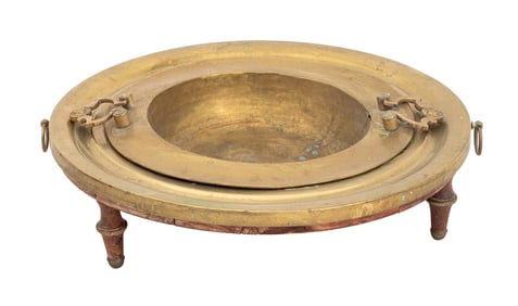 Spanish Brass Brazier