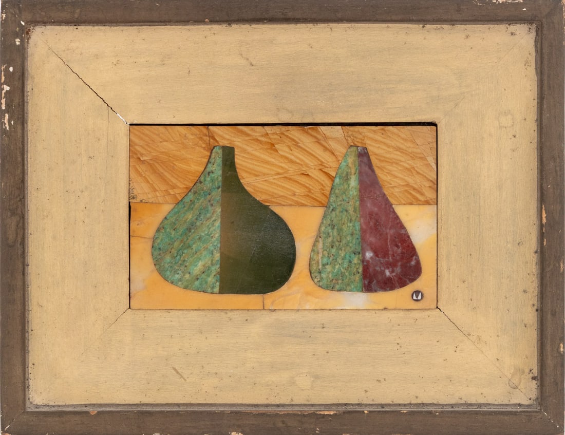 Richard Blow Untitled (Figs) Pietra Dura Mosaic