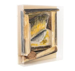 Anthony Caro "Obama Russia" Mixed Media