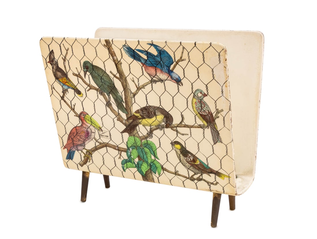 Fornasetti "Uccelli Nella Gabbia" Magazine Rack (1 of 9)