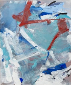 Robert O'Meara Abstract Composition Oil on Canvas