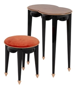 John Dunnigan "Versailles" Dressing Table & Stool