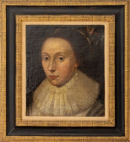 George Jamesone Portrait of a Lady Oil on Canvas