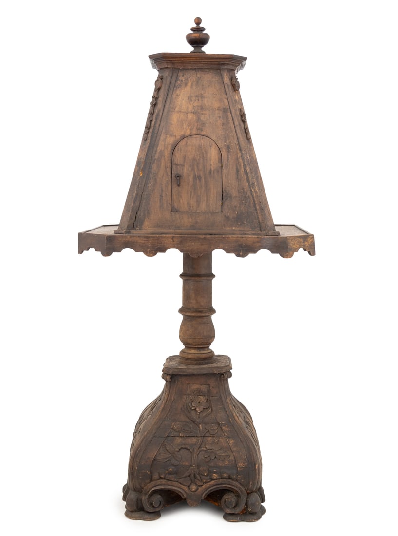 Continental Ecclesiastical Carved Wood Book Stand (1 of 14)