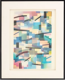 Yaacov Agam "Autumn" Agamograph