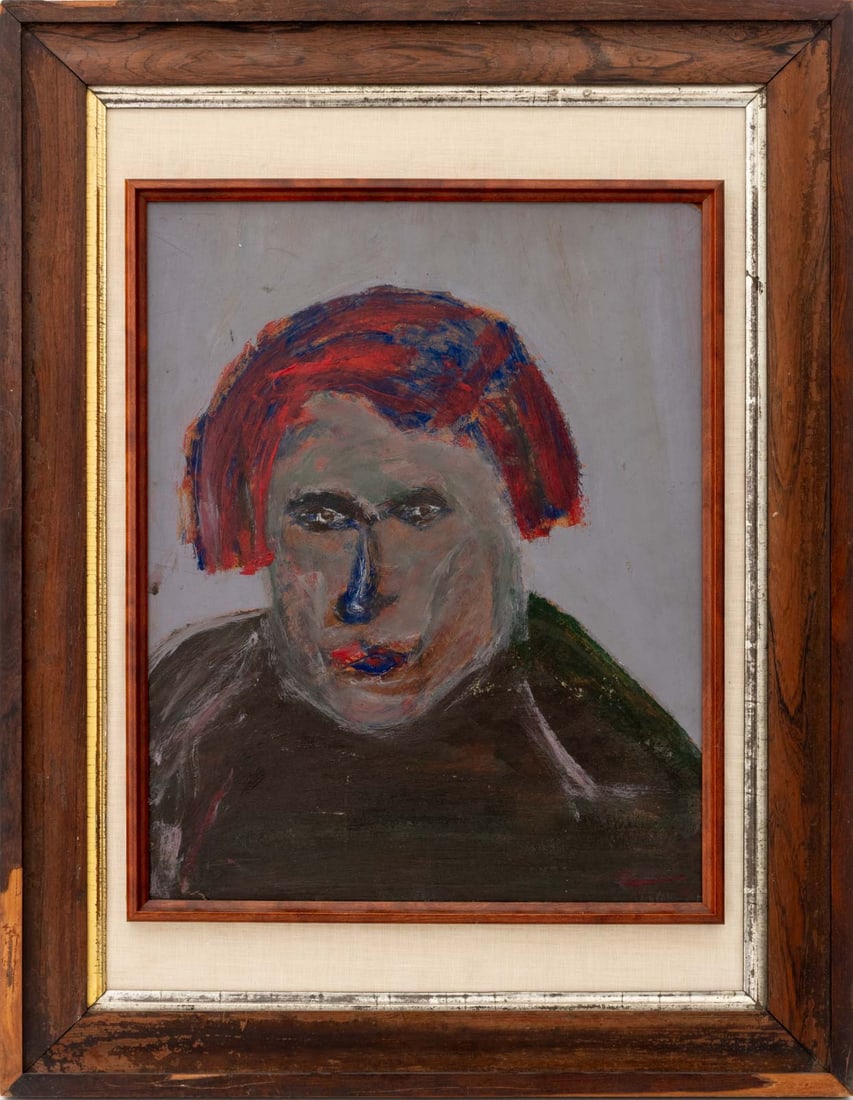 Portrait of Lynn Yaeger Oil on Board (1 of 7)