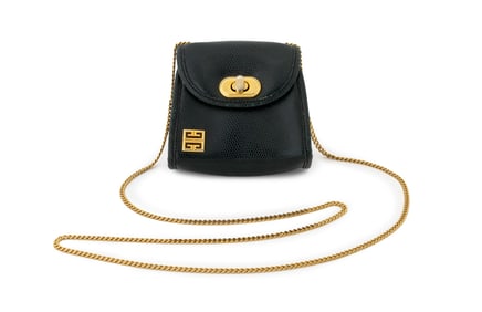 Givenchy "GV3" Green Leather Mini Handbag