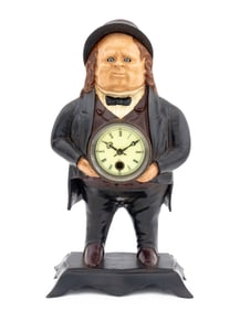 Bradley & Hubbard "John Bull" Cast Iron Clock