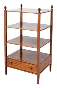 Regency Mahogany Whatnot