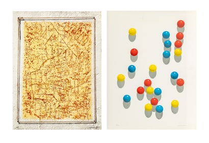 Domenick Capobianco Lithograph and Silkscreen, 2