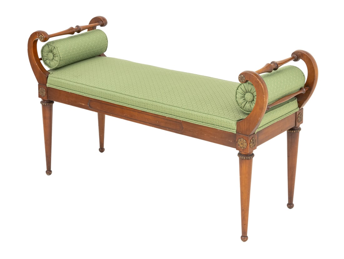 Louis XV Style Velvet Upholstered Armchairs, Pair (1 of 6)