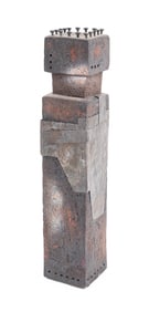 Brutalist Mixed Media Sculpture